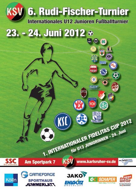 KSV - Turnierheft -RFT &amp; FID 2012 - Karlsruher SV