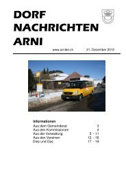 31. Dezember 2012 - Arni