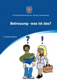 Betreuung - was ist das? in Leichter Sprache - Einfach teilhaben