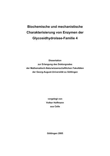 Öffnen - Georg-August-Universität Göttingen