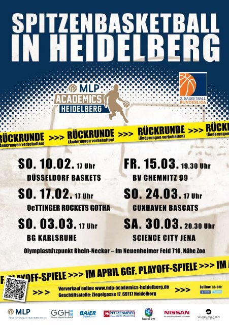 The Game Magazin 09, (27.01.2013) - USC Heidelberg