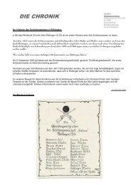 DIE CHRONIK - Schützengesellschaft „ Fortuna“ Röttingen