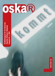 kostenlos - oska® - Das Karlsruher Stadtteilmagazin