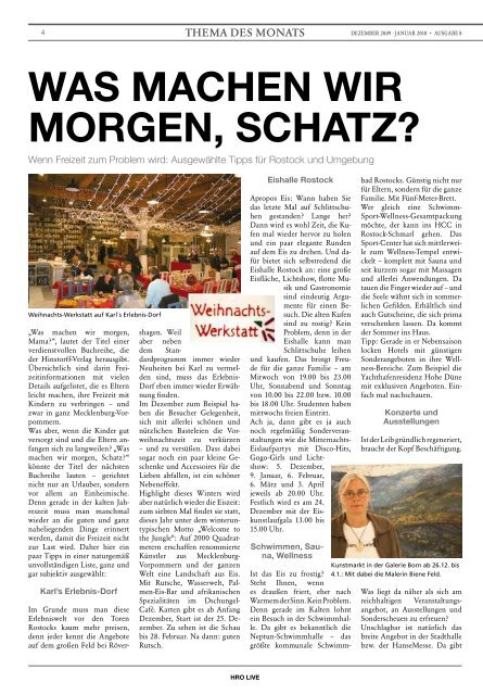 AutomArkt - HRO·LIFE - Das Magazin für die Hansestadt Rostock