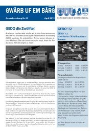 Gewerbezeitung Nr. 55 April 2012 - GeDo