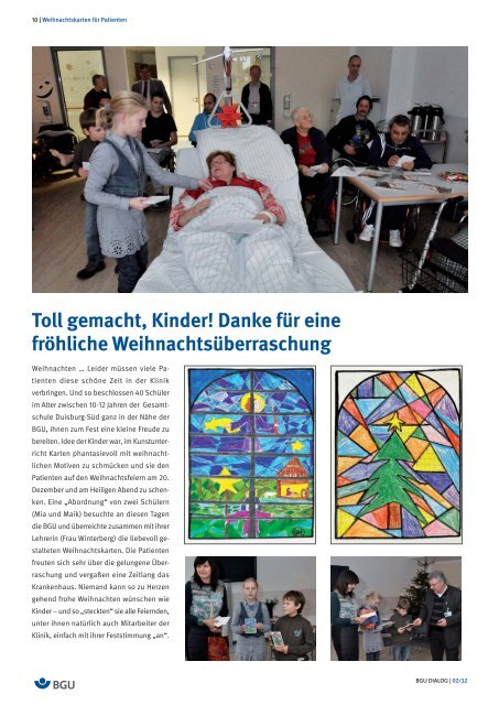 als pdf herunterladen - Berufsgenossenschaftliche Unfallklinik ...