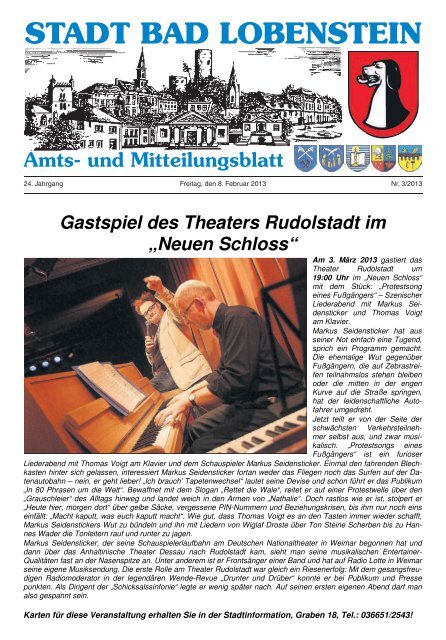 Amtsblatt 03/2013 - Bad Lobenstein