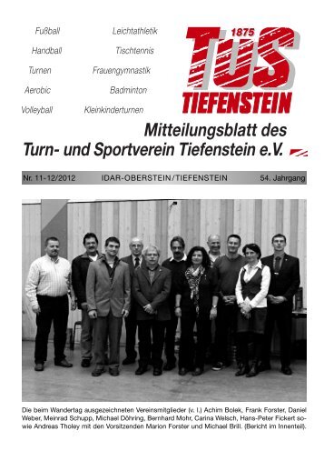 11-12/2012 - TuS Tiefenstein