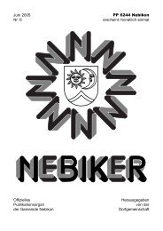 Nebiker - Juni 2005 - Gemeinde Nebikon