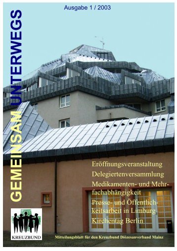 2003 Ausgabe 1, Dateigröße 2,9 MB - Kreuzbund-DV-Mainz