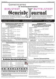 Gemeinsames AMTSBLATT BUTTELSTEDT ... - in Großobringen