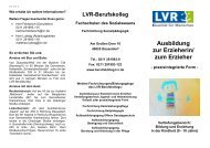 Flyer SozialpädagogikPädKindheit ab 27.08.2012 - Berufskolleg