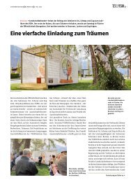 Artikel SchreinerZeitung - Ausgabe 18 vom 3. Mai 2012 - VSSM