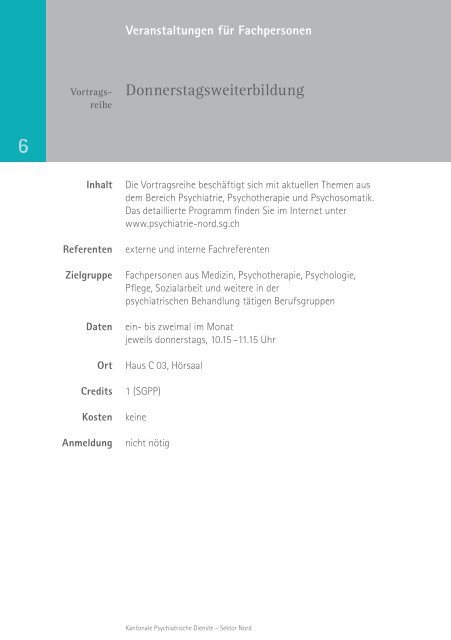 COEUR: 1. Semester-Programm 2013 (1473 kb, PDF - Kantonale ...
