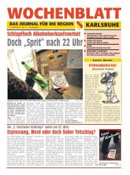 Mitmachen & Gewinnen - Wochenblatt