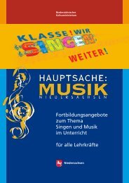 für alle Lehrkräfte - Hauptsache Musik