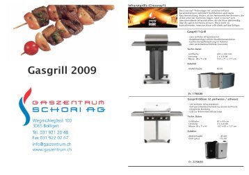 Gasgrill T-Grill