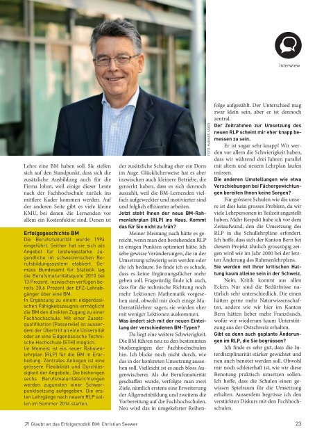 hep magazin 1/2012 - h.e.p. verlag ag, Bern