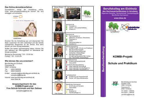 Informationsblatt (PDF) - Berufskolleg am Eichholz