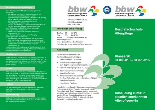 Flyer als PDF-Dokument - Berufsbildungswerk Osnabrücker Land eV