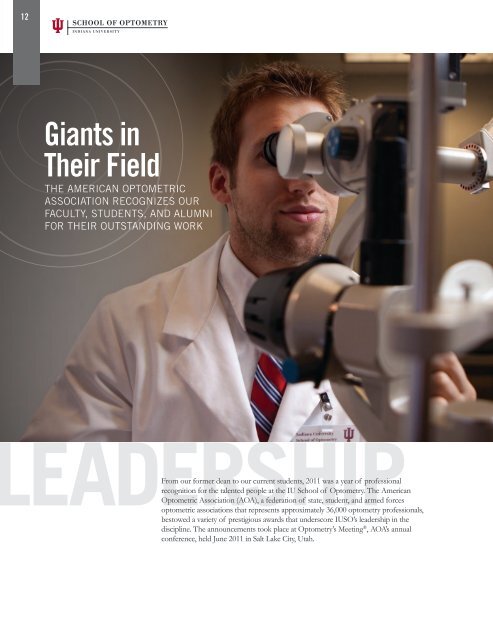 IUSO 2011 Annual Report Released - Indiana University School of ...