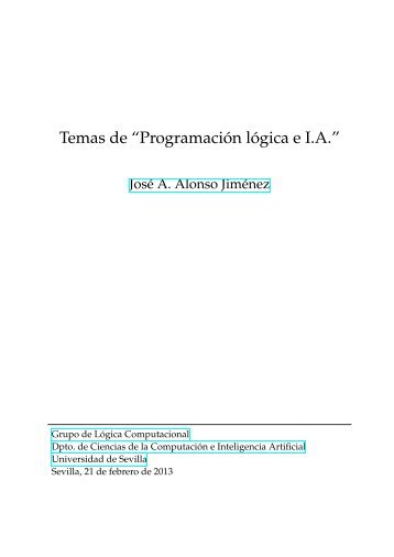 Temas de “Programación lógica e I.A.”