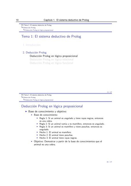 Temas de “Programación lógica e I.A.”