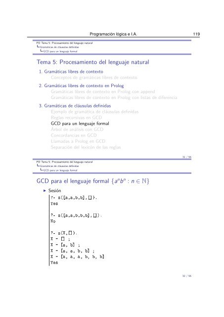 Temas de “Programación lógica e I.A.”