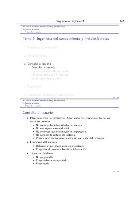 Temas de “Programación lógica e I.A.”