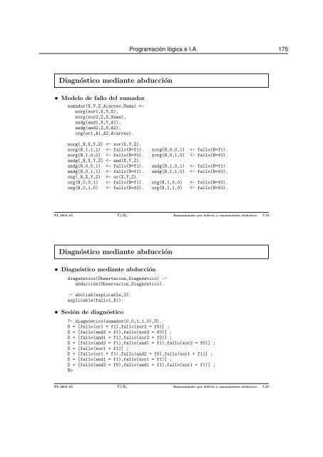 Temas de “Programación lógica e I.A.”