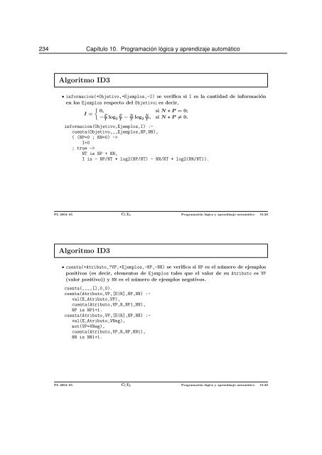 Temas de “Programación lógica e I.A.”