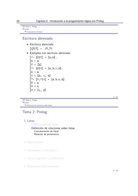 Temas de “Programación lógica e I.A.”