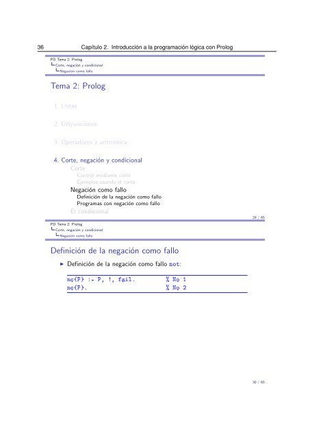 Temas de “Programación lógica e I.A.”