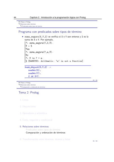 Temas de “Programación lógica e I.A.”