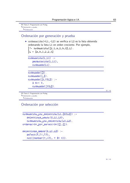 Temas de “Programación lógica e I.A.”