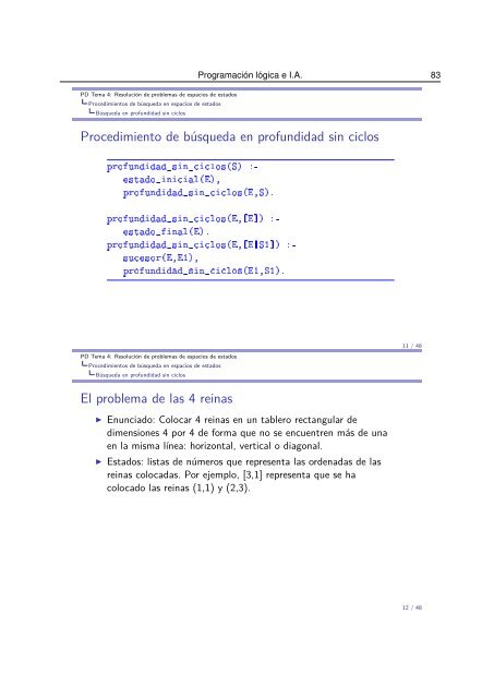 Temas de “Programación lógica e I.A.”