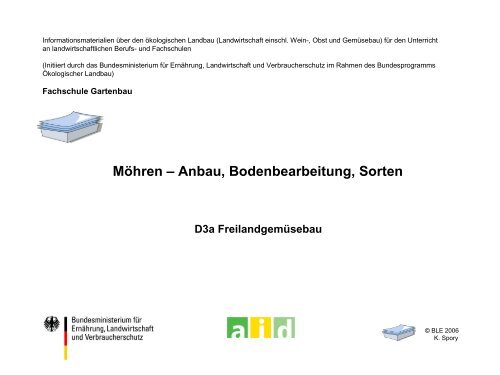 Möhren – Anbau, Bodenbearbeitung, Sorten - Oekolandbau.de