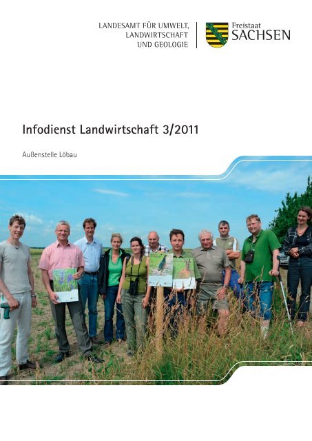 Infodienst Landwirtschaft 3/2011 - Sächsisches Staatsministerium ...
