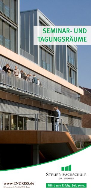 Seminar Und ungsraume Steuer Fachschule Dr Endriss