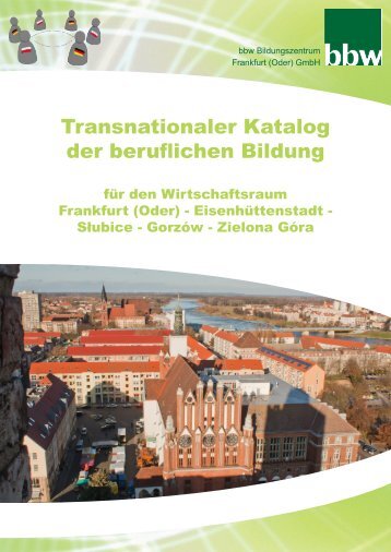 Transnationaler Katalog dt. - bbw Bildungszentrum Frankfurt