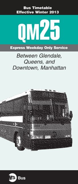 QM25 Bus Schedule - MTA.info