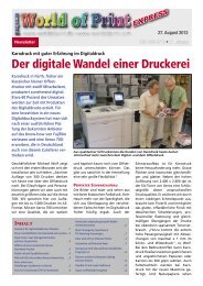 Der digitale Wandel einer Druckerei - CAT-Verlag Blömer GmbH