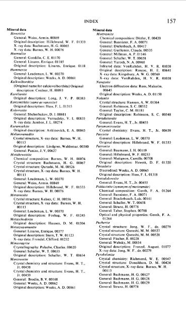 Geology and Resources of ·vanadium