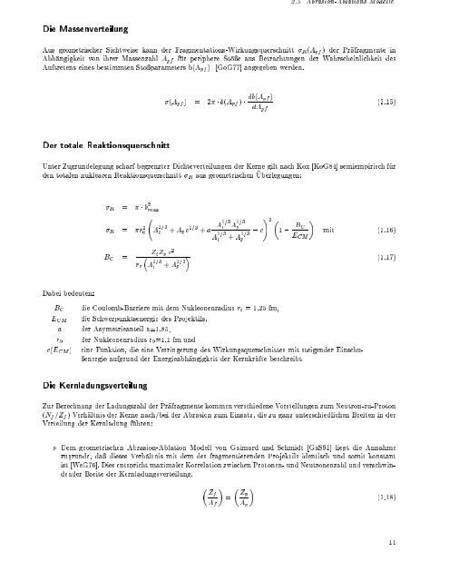 Institut f ur Kernphysik Technische Hochschule ... - GSI WWW-WIN