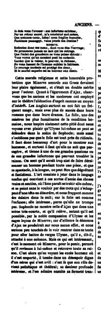 la harpe. cours de littérature - Notes du mont Royal