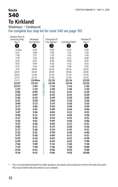 Transit Guide - Sound Transit