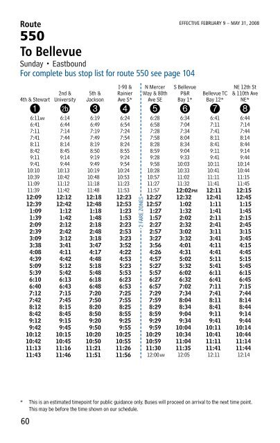 Transit Guide - Sound Transit