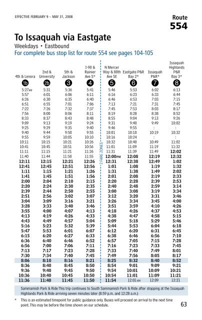 Transit Guide - Sound Transit