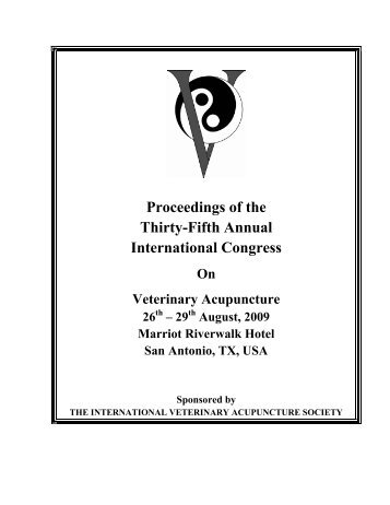 Proceedings of the Thirty-Fifth Annual International Congress