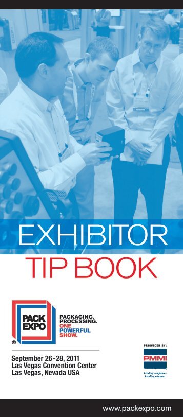 Exhibitor Tip Book - Pack Expo